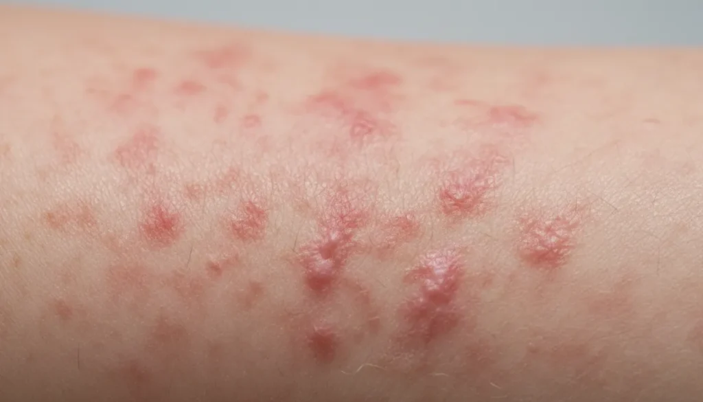 Advanced skin rejuvenation in progress