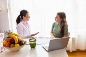 Illustration showing the blend of conventional and complementary therapies