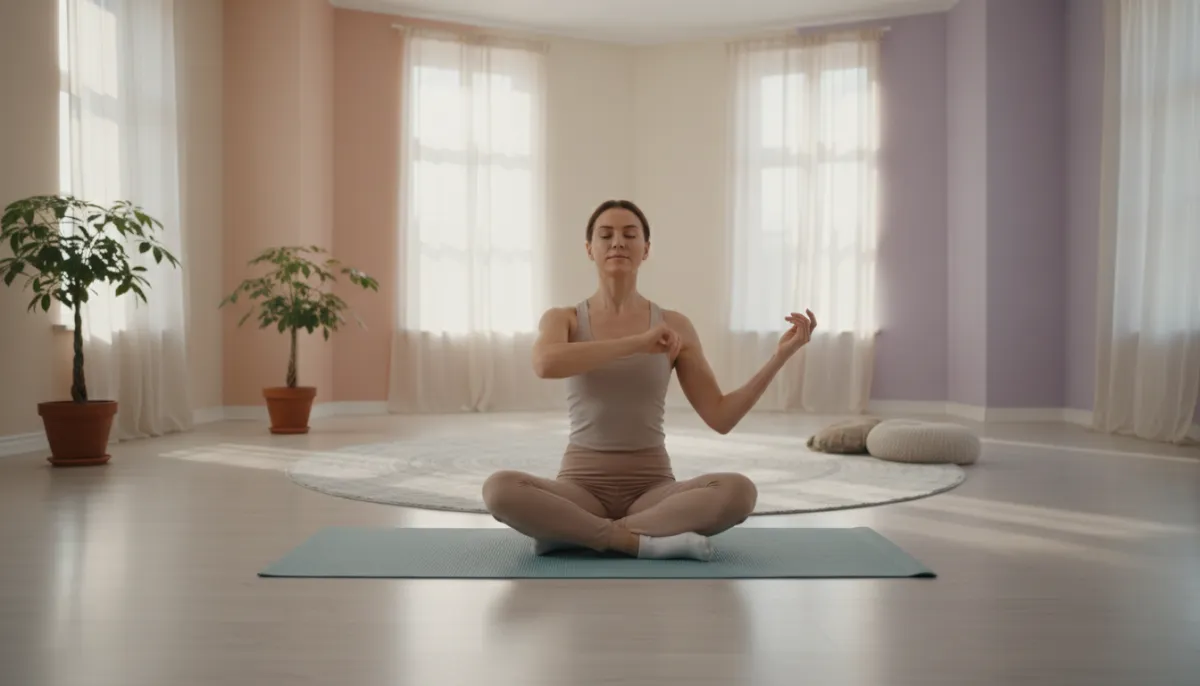 A guided session of progressive muscle relaxation