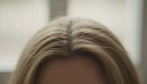 Illustration of dormant hair follicles