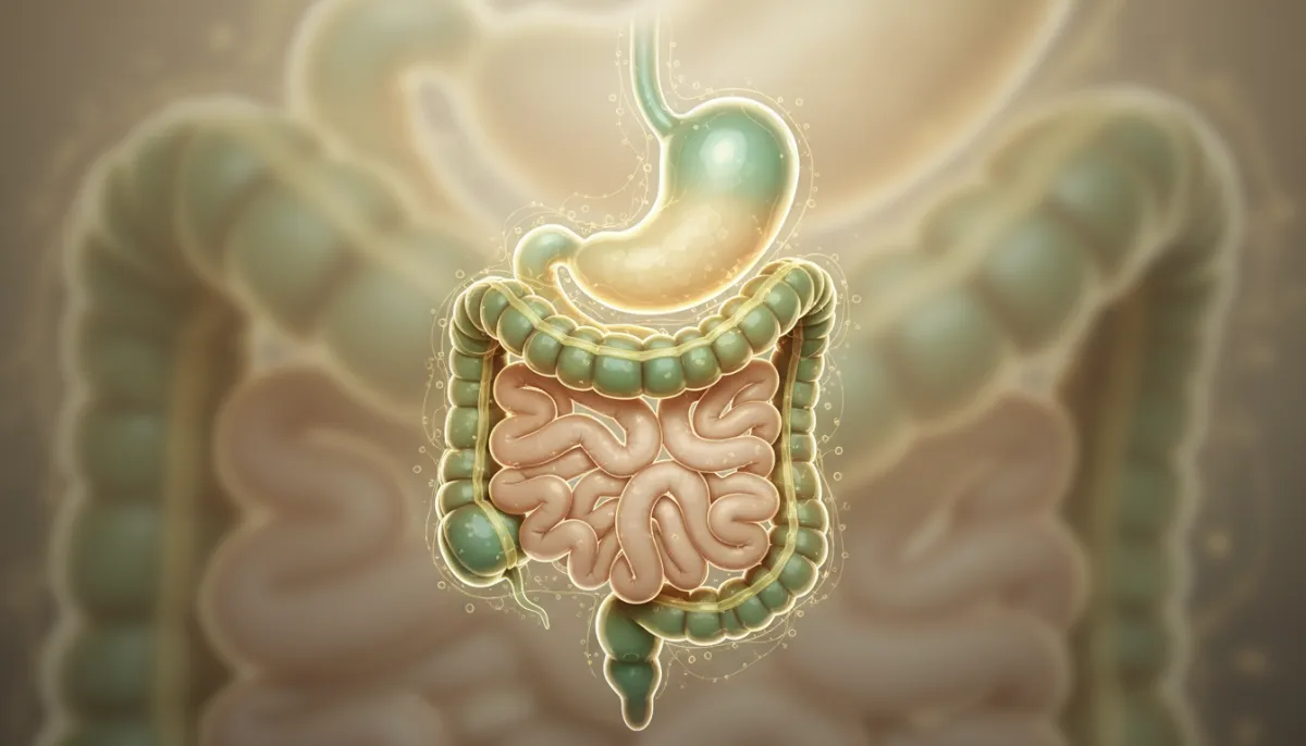 The digestive system from mouth to anus