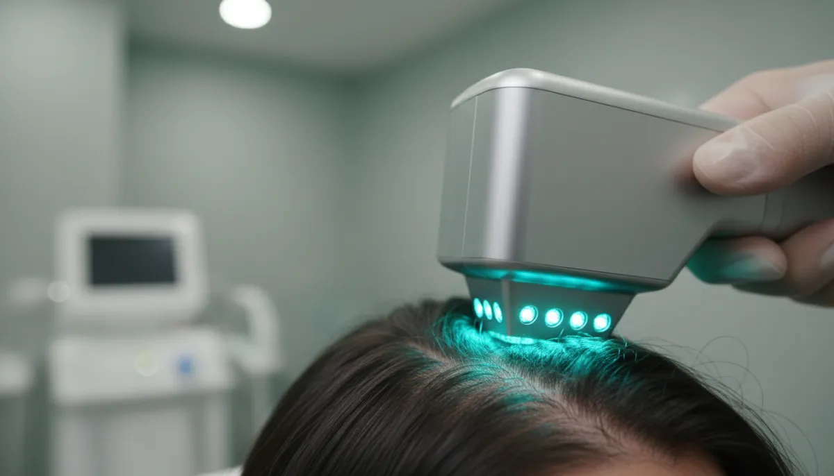 Low‑Level Laser Therapy session in progress