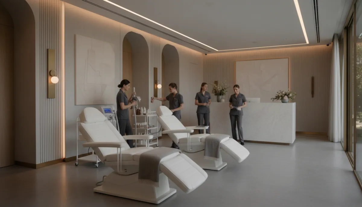 A welcoming med spa environment