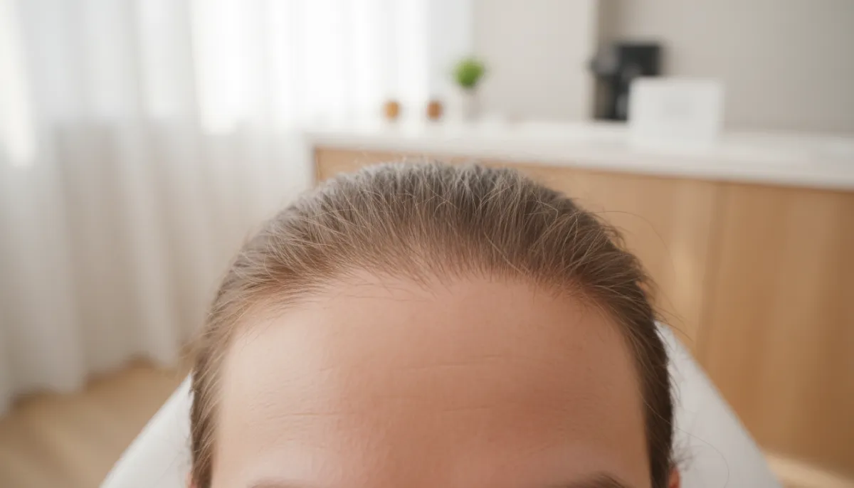 Early signs of hair loss