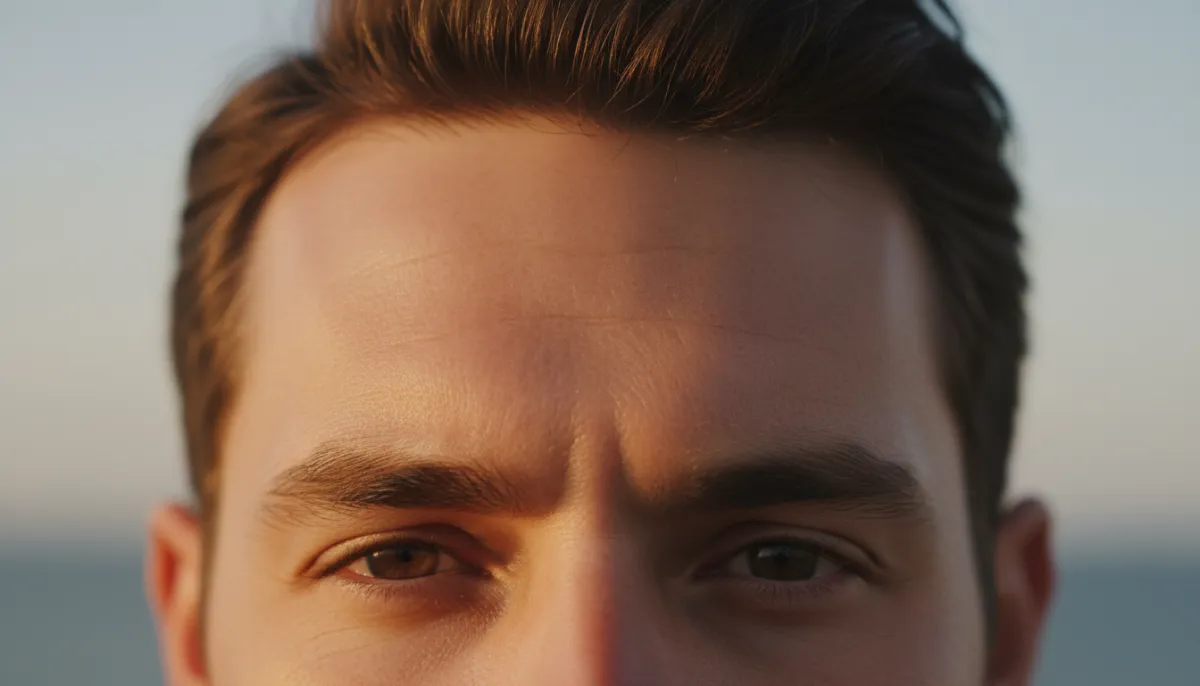 Healthy hairline after regrowth treatment