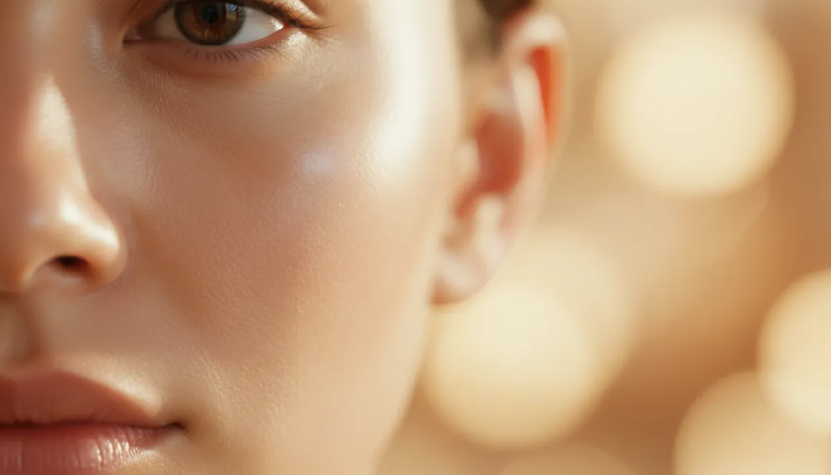 Healthy skin with visible anti‑aging benefits