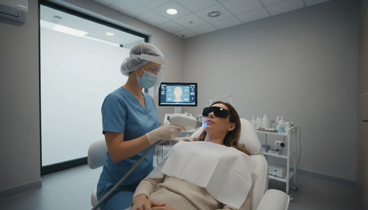 Laser technology applied to acne scar removal