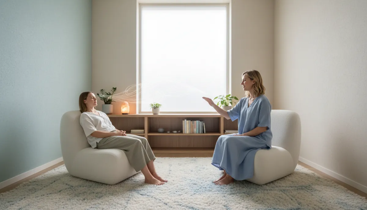 hypnosis session illustration