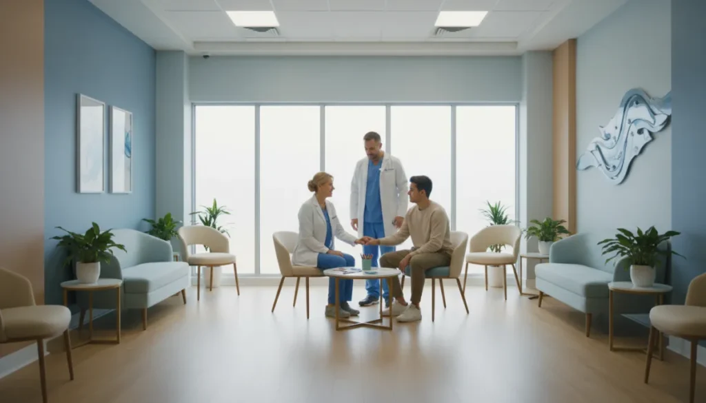 Medical detox facility with caring staff