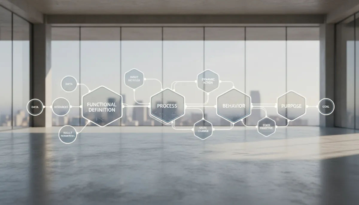 Illustration of a definition diagram