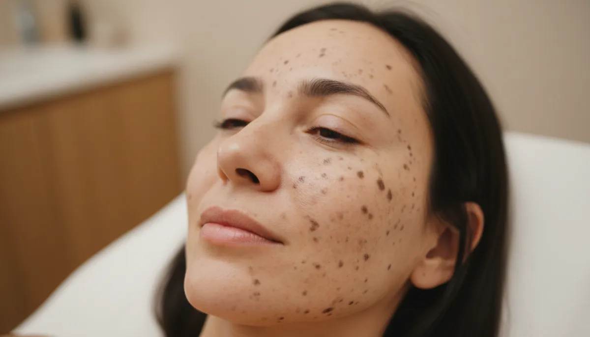 Different types of facial dark spots