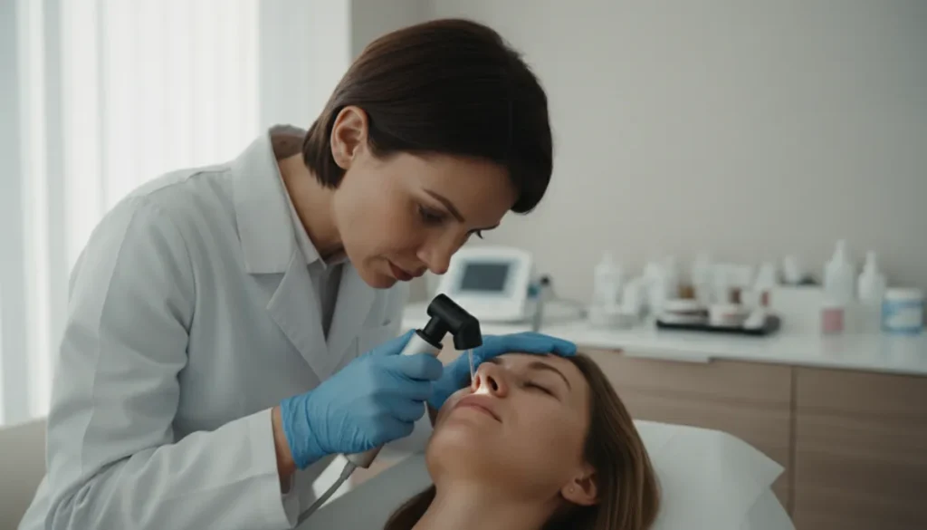 Dermatological assessment of dark patches