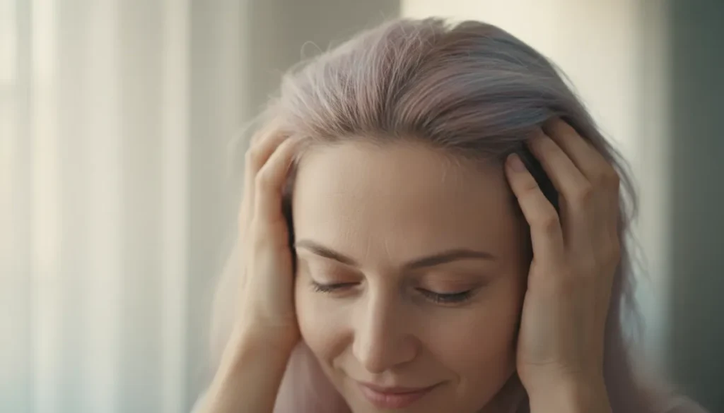 Stress‑related thinning at the crown area