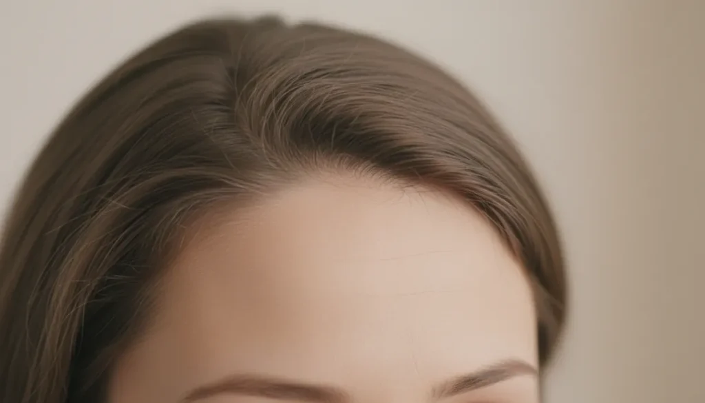 Early visual cue of frontal alopecia