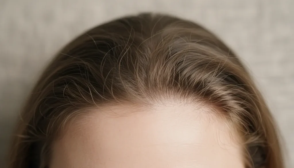 Illustration of hair density variations