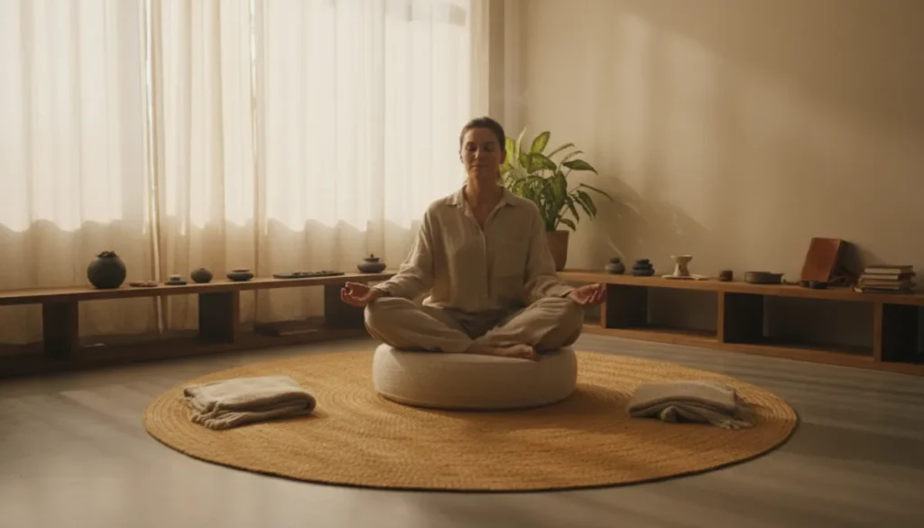 Grounding exercises help anchor the mind during anxiety