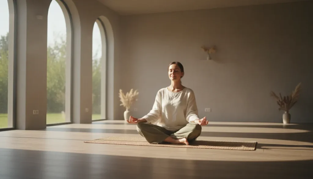 A calm environment enhances mindfulness practice