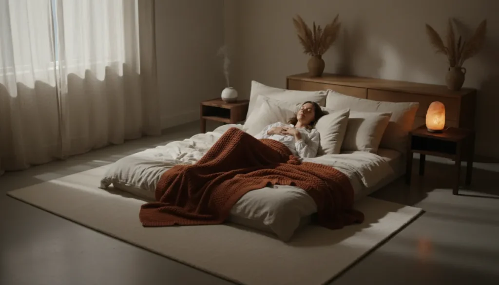 A calm environment enhances hypnotic sleeping