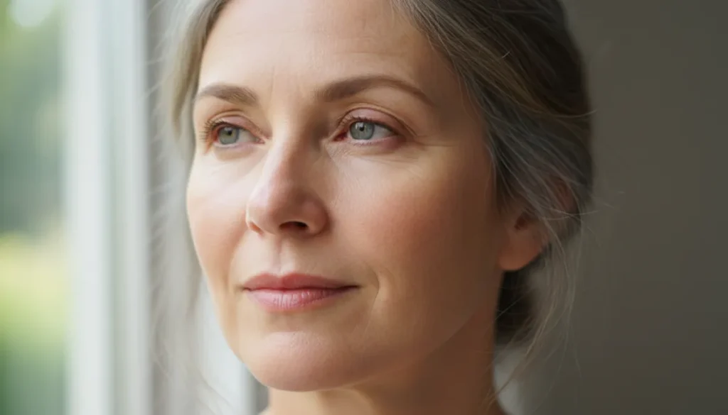 Mature skin after 50 shows distinct changes in texture and tone.