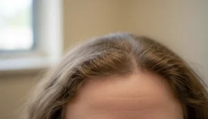 Professional scalp analysis to determine hair loss type