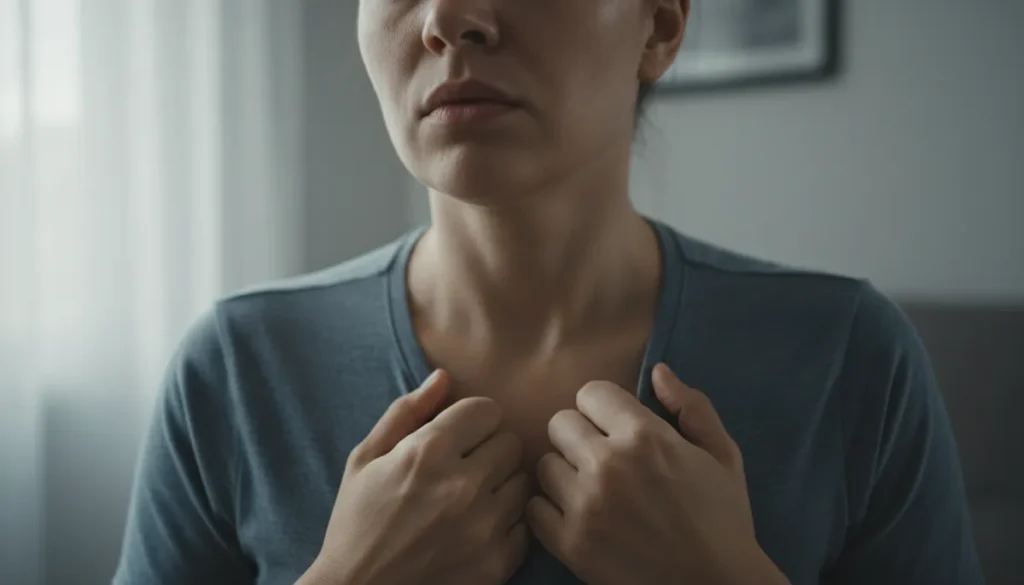 Physical signs of anxiety can affect the heart, muscles, and digestive system.