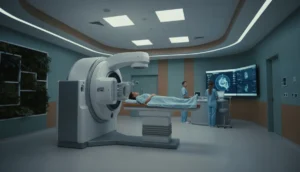 Radiation therapy equipment used in cancer treatment