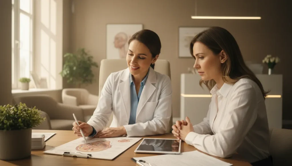 Personalized consultation for a female hair transplant