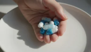 A selection of hair‑growth capsules