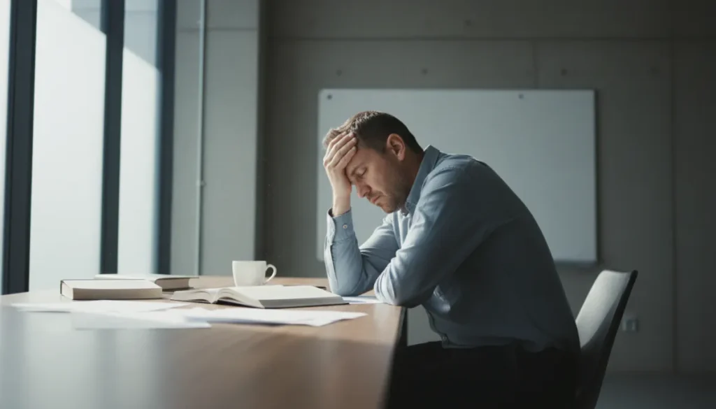 Physical signs of chronic stress