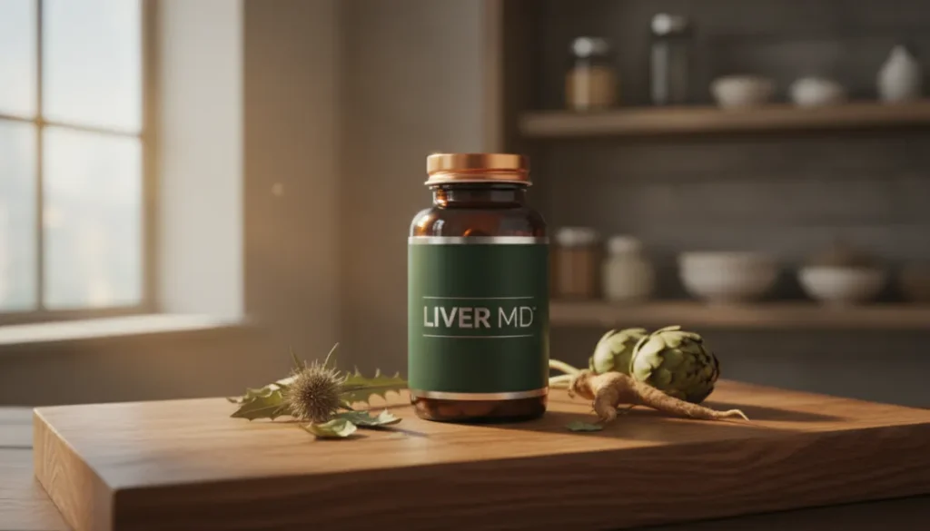 Liver MD supplement bottle